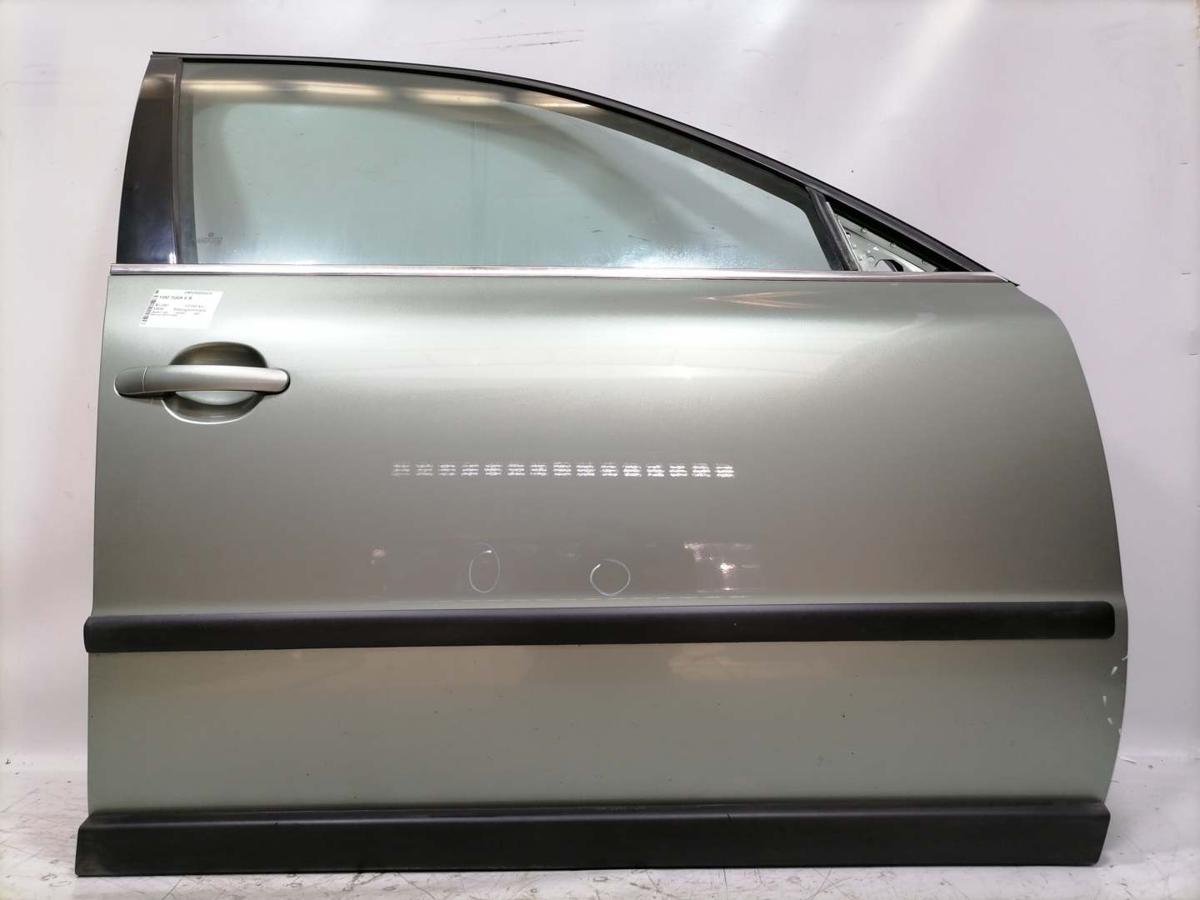 VW Passat 3BG original T&uuml;r vorn rechts LA6W Frescogr&uuml;nmetallic Rohbau BJ01